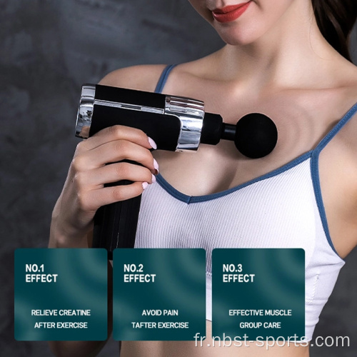 Massager de relaxation de vibrateur de muscle de percussion de tissu profond